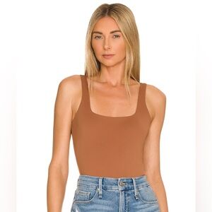 Good American Modern Tank Thong Bodysuit